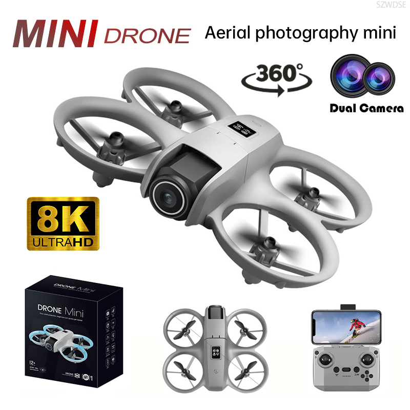 Drone Cinematic - Mini Drone Professionale con Fotocamera 8K,