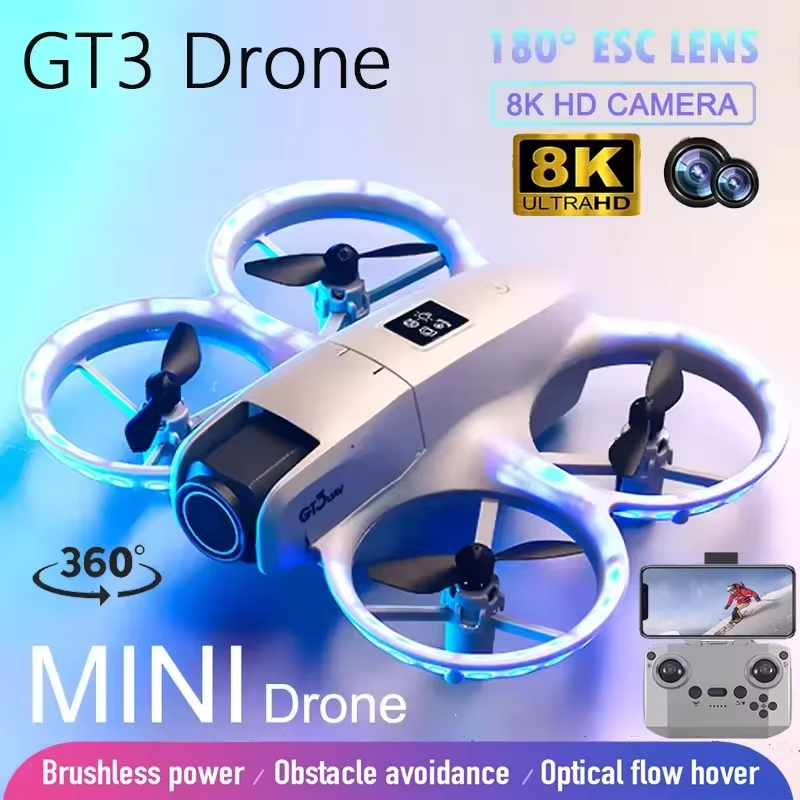 NUOVO GT3 Mini Drone 8K HD Dop - Drone Thermal Imaging recensione e prezzo