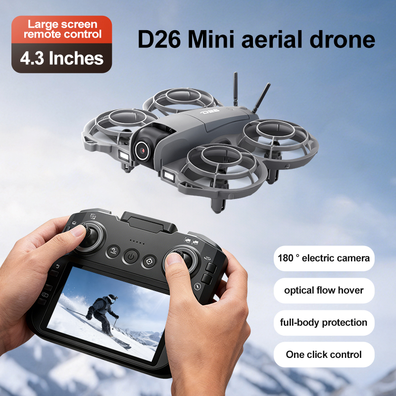 Drone D26 4K HD Aereo 180° °   - Drone Cinematic recensione e prezzo