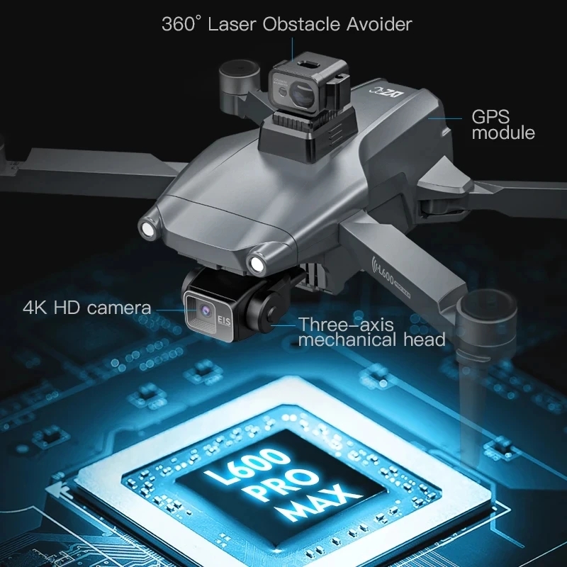L600 PRO MAX GPS Drone Profess - Drone Cinematic recensione e prezzo