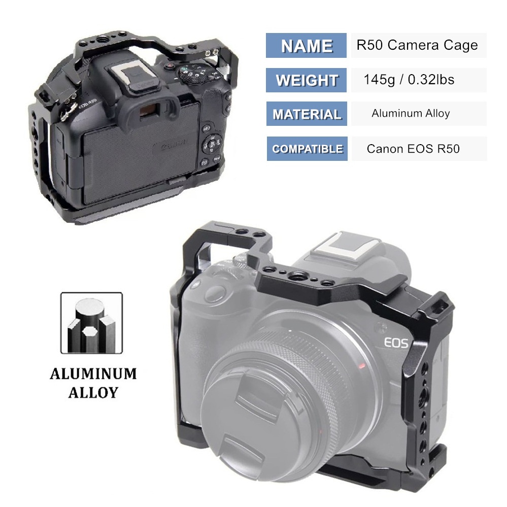 Gabbia per Fotocamera R50 per  - Canon Camera Eos R50 recensione e prezzo