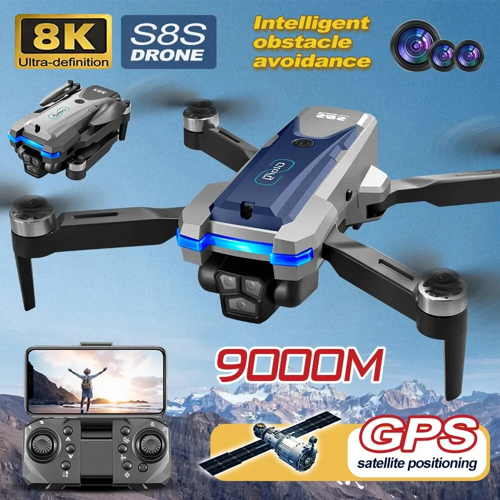 S8S GPS Drone 5G Wifi 8K HD Du - Drone Cinematic recensione e prezzo